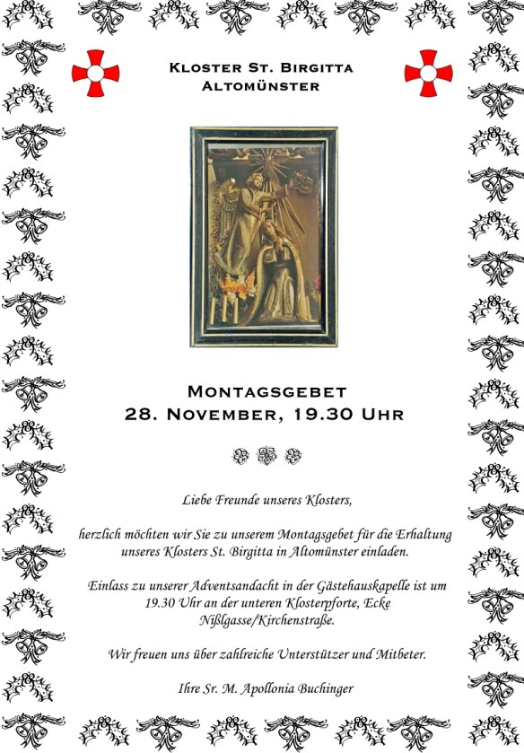 Andventsandacht am 28. November