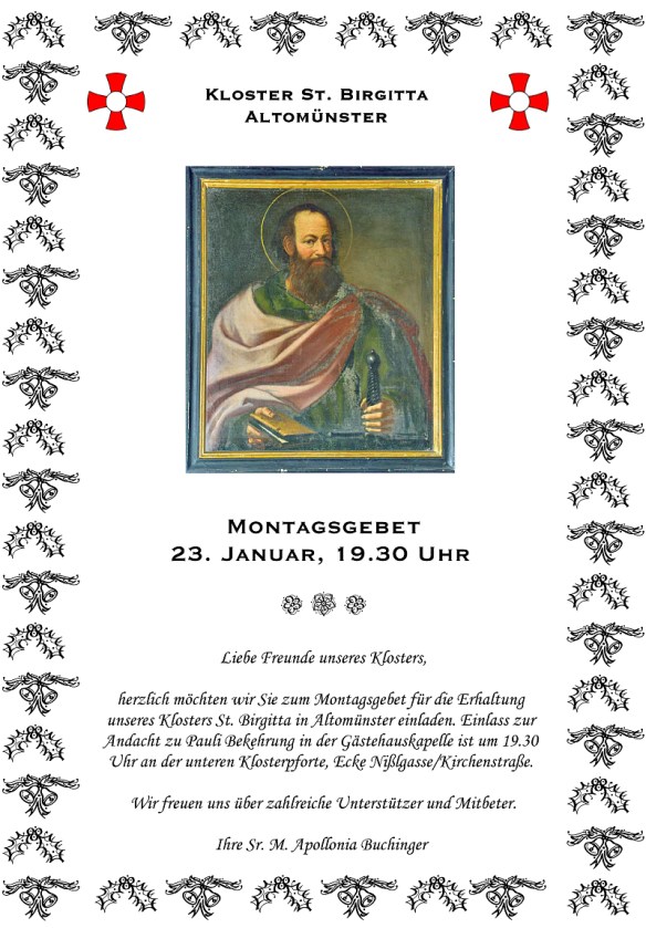 Andacht Pauli Bekehrung