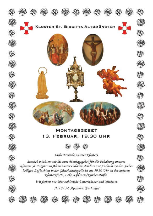 Andacht zu den Sieben heiligen Zufluchten